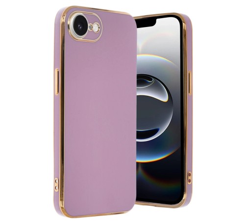 iPhone 16E Kılıf Volet Silikon - Mor iPhone 16E Kılıf Volet Silikon - Mor