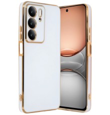 Realme C75 4G Kılıf Volet Silikon - Beyaz