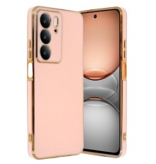 Realme C75 4G Kılıf Volet Silikon - Pembe