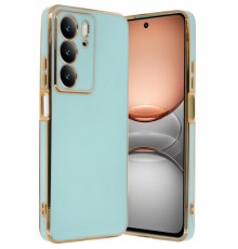 Realme C75 4G Kılıf Volet Silikon - Açık Yeşil