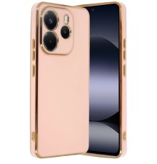 Xiaomi Redmi Note 14 4G Kılıf Volet Silikon - Pembe