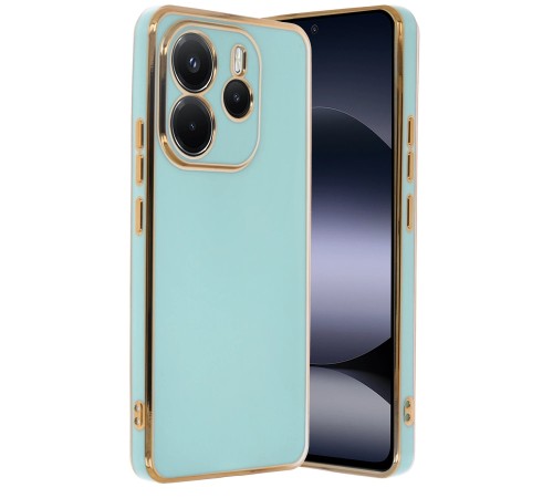 Xiaomi Redmi Note 14 4G Kılıf Volet Silikon - Açık Yeşil Xiaomi Redmi Note 14 4G Kılıf Volet Silikon - Açık Yeşil