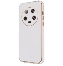 Xiaomi Mi 14 Ultra Kılıf Volet Silikon - Beyaz