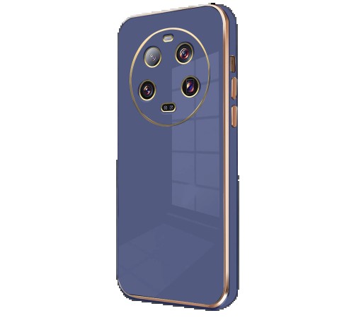 Xiaomi Mi 14 Ultra Kılıf Volet Silikon - Mavi Xiaomi Mi 14 Ultra Kılıf Volet Silikon - Mavi