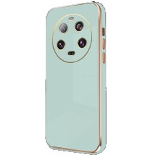 Xiaomi Mi 14 Ultra Kılıf Volet Silikon - Açık Yeşil