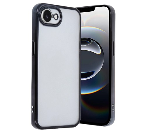 iPhone 16E Kılıf Razer Lensli Silikon - Siyah iPhone 16E Kılıf Razer Lensli Silikon - Siyah
