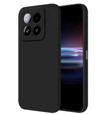 Xiaomi Mi 14T Pro Kılıf Nano içi Kadife Silikon - Siyah