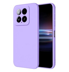 Xiaomi Mi 14T Pro Kılıf Nano içi Kadife Silikon - Lila