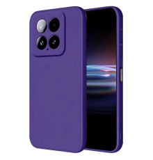 Xiaomi Mi 14T Pro Kılıf Nano içi Kadife Silikon - Mor
