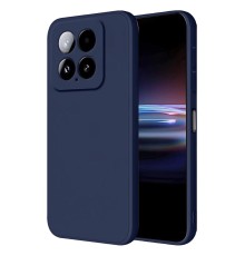 Xiaomi Mi 14T Pro Kılıf Nano içi Kadife Silikon - Lacivert