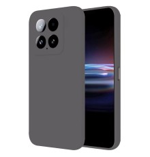 Xiaomi Mi 14T Pro Kılıf Nano içi Kadife Silikon - Gri