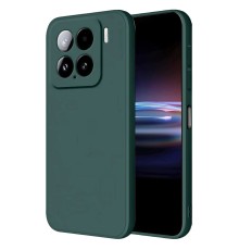 Xiaomi Mi 15 Kılıf Nano içi Kadife Silikon - Koyu Yeşil