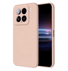 Xiaomi Mi 15 Pro Kılıf Nano içi Kadife Silikon - Pudra