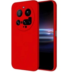 Xiaomi Mi 15 Ultra Kılıf Nano içi Kadife Silikon - Kırmızı