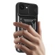 iPhone 16E Kılıf Pars Lens Yüzüklü Silikon - Kırmızı