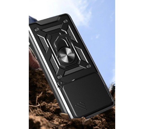 Xiaomi Mi 15 Pro Kılıf Pars Lens Yüzüklü Silikon - Lacivert