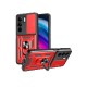 Realme C75 4G Kılıf Pars Lens Yüzüklü Silikon - Kırmızı
