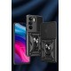 Realme C75 4G Kılıf Pars Lens Yüzüklü Silikon - Yeşil