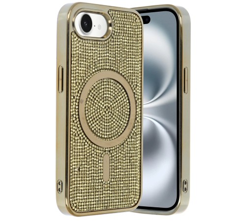 Apple iPhone 16E Helen Magsafe Kapak - Gold