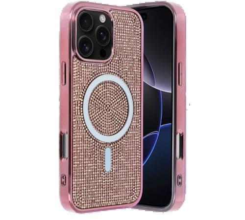 Apple iPhone 16 Pro Helen Magsafe Kapak - Pembe