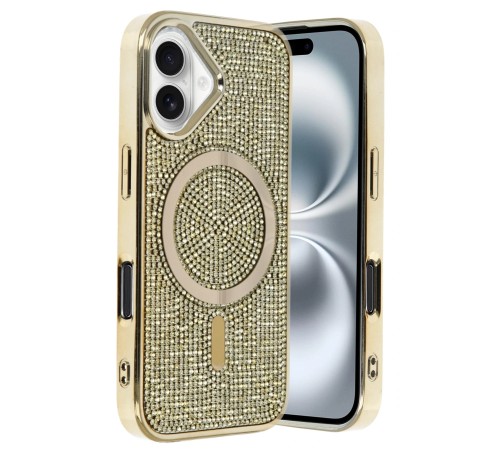 Apple iPhone 16 Helen Magsafe Kapak - Gold