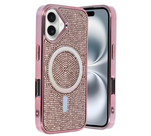 Apple iPhone 16 Helen Magsafe Kapak - Pembe