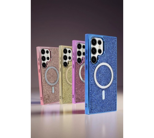 Samsung Galaxy S23 Ultra Helen Magsafe Kapak - Derin Mor