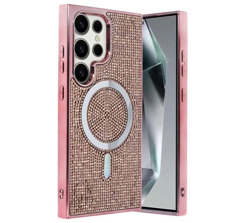 Joko Samsung Galaxy S23 Ultra Helen Magsafe Kapak - Pembe
