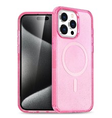 Apple iPhone 14 Pro Max Star Magsafe Kapak - Pembe