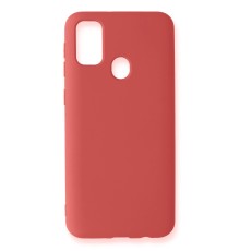 Samsung Galaxy M31 Kılıf Nano içi Kadife Silikon - Kiremit