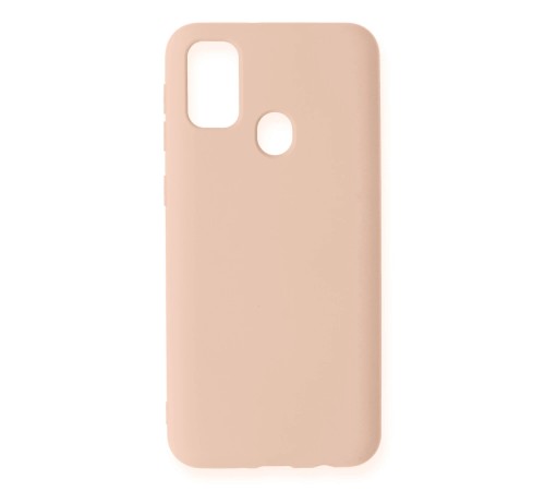 Samsung Galaxy M31 Kılıf Nano içi Kadife Silikon - Pudra Samsung Galaxy M31 Kılıf Nano içi Kadife Silikon - Pudra