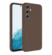 Samsung Galaxy A16 5G Kılıf First Silikon - Kahverengi