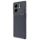 İnfinix Smart 9 Kılıf Auto Focus Karbon Kapak - Lacivert