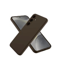 Samsung Galaxy A26 Kılıf First Silikon - Kahverengi