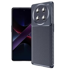 Honor Magic 7 Lite Kılıf Auto Focus Karbon Kapak - Lacivert
