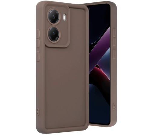 Xiaomi Poco X7 Pro Viera Silikon - Kahverengi