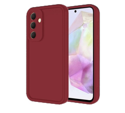 Samsung Galaxy A16 5G Kılıf Viera Silikon - Bordo