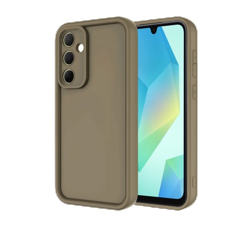 Samsung Galaxy A16 5G Kılıf Viera Silikon - Kahverengi