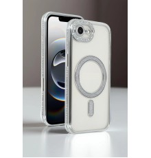 Apple iPhone 16E Joke Simli Magneticsafe Kılıf - Derin Mor