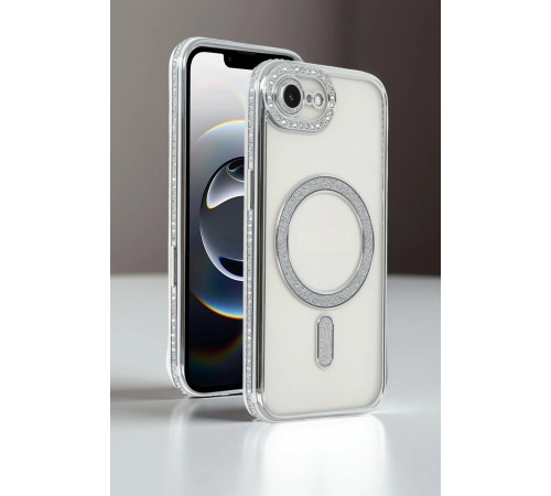 Apple iPhone 16E Joke Simli Magneticsafe Kılıf - Gold