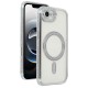 Apple iPhone 16E Joke Simli Magneticsafe Kılıf - Gümüş