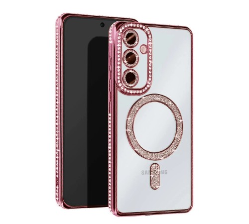 Samsung Galaxy S25 Edge Joke Simli Magneticsafe Kılıf - Pembe