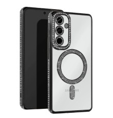 Samsung Galaxy S25 Edge Joke Simli Magneticsafe Kılıf - Siyah