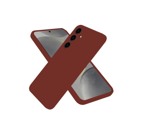 Samsung Galaxy A36 Kılıf First Silikon - Bordo
