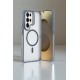 Samsung Galaxy S25 Ultra Flet Lens Magsafe Kapak - Lacivert