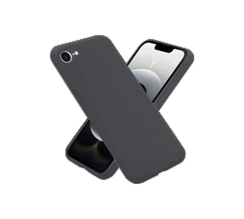 iPhone 16E Kılıf First Silikon - Gri
