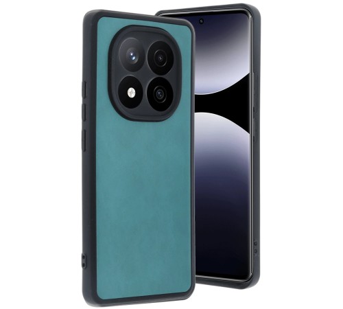Xiaomi Redmi Note 14 Pro 5G Kılıf Aras Deri Kapak - Açık Yeşil