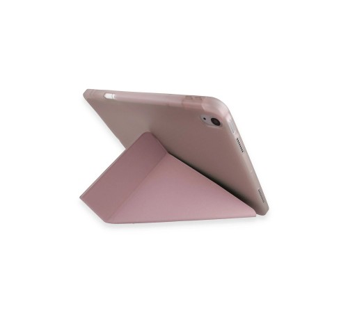 Huawei Honor Pad V9 Kılıf Kalemlikli Mars Tablet Kılıfı - Rose Gold