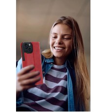 Apple iPhone 15 Trend S Plus Kapaklı Kılıf - Taba