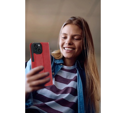 Apple iPhone 15 Trend S Plus Kapaklı Kılıf - Taba Apple iPhone 15 Trend S Plus Kapaklı Kılıf - Taba
